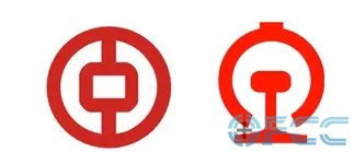 中国银行logo和中国铁路logo
